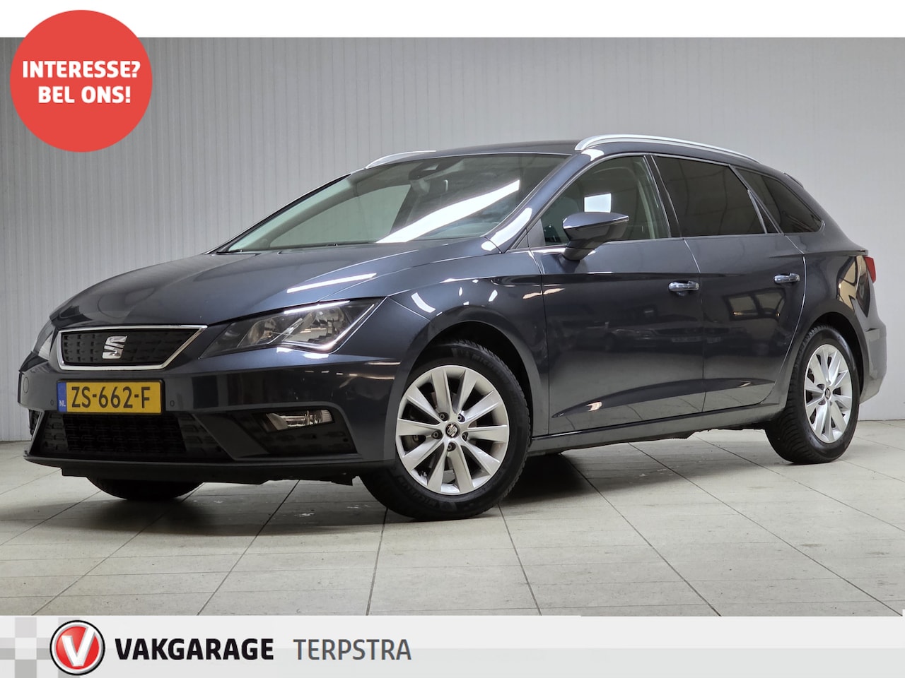 SEAT Leon ST - 1.0 EcoTSI Style Business Intense/ Facelift/ Lane-Assist./ 16'' LMV/ Keyless/ Navi/ Clima/ - AutoWereld.nl