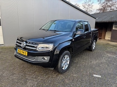 Volkswagen Amarok - 2.0 TDI 4Motion BM DC Highline | Blijvend grijs kenteken | Navi | Trekhaak
