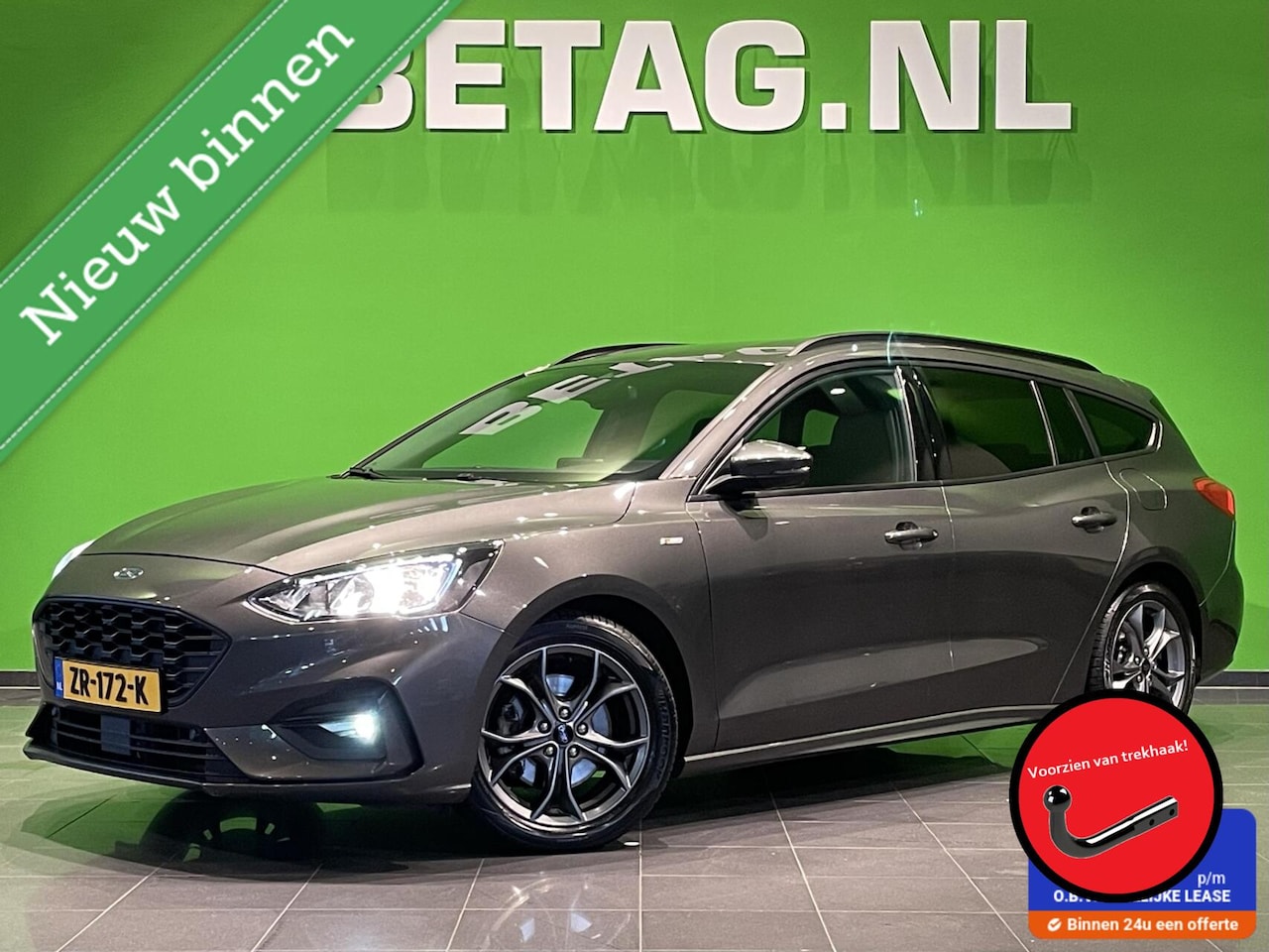 Ford Focus Wagon - 1.0 EcoBoost ST Line | Stuur-en stoelverwarming | Distributie vv | - AutoWereld.nl