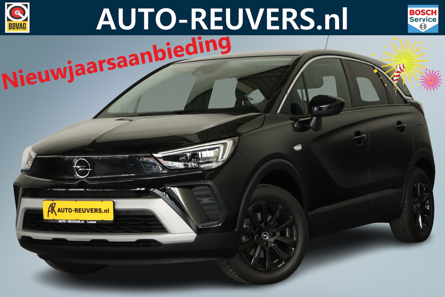 Opel Crossland - 1.2 Turbo Elegance / LED / Cam / CarPlay / Clima / Navi - AutoWereld.nl