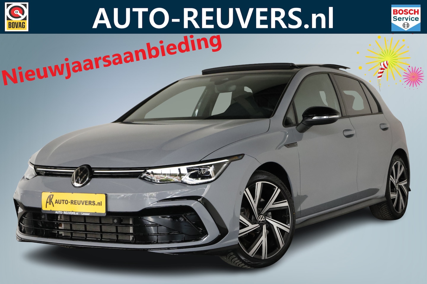 Volkswagen Golf - 2.0 TSI 190 pK R-Line / Opendak / Black Style / IQ-LED / Travelassist / CarPlay - AutoWereld.nl