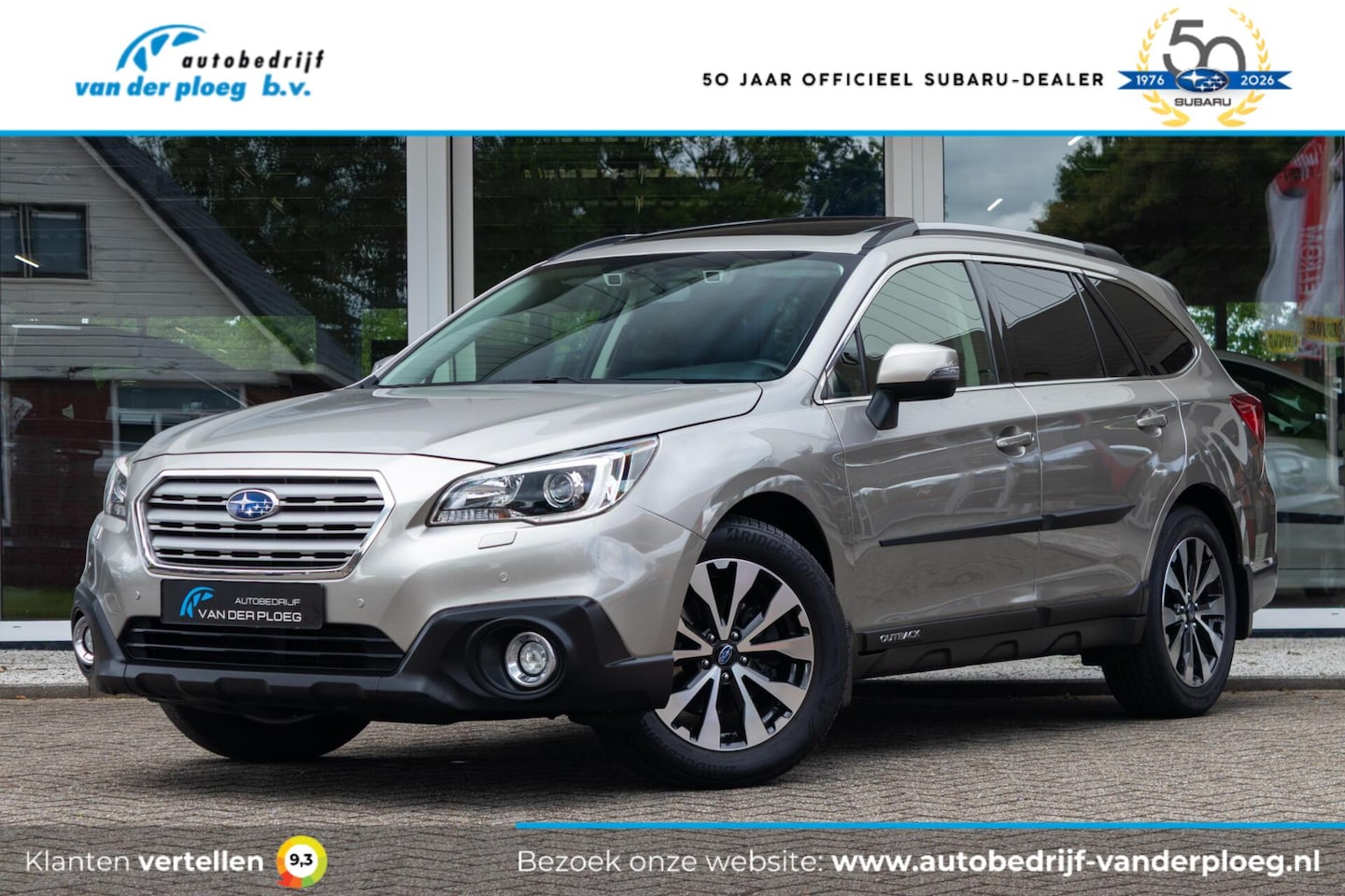 Subaru Outback - 2.5i CVT Premium | Eyesight | Navigatie | Trekhaak | - AutoWereld.nl