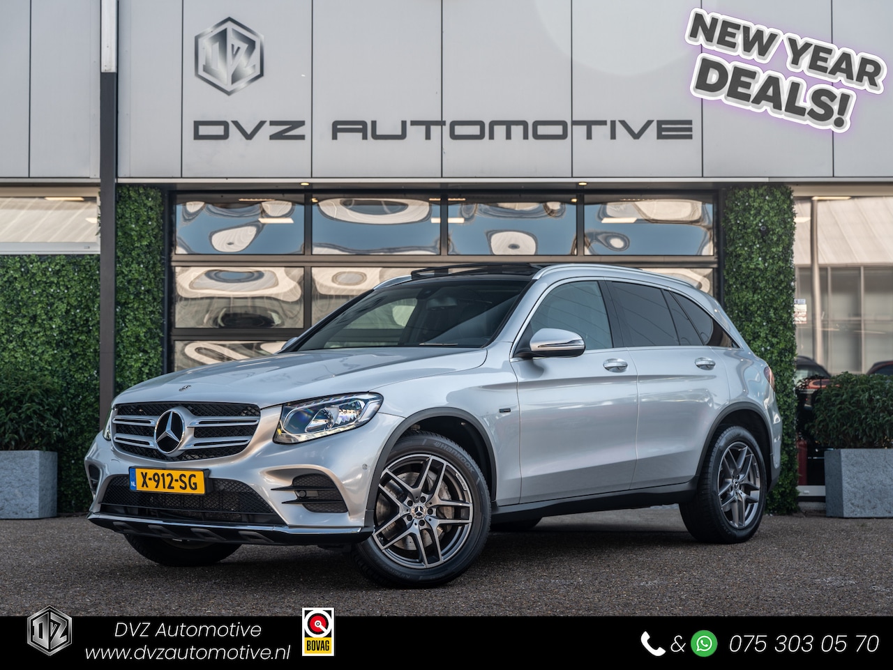 Mercedes-Benz GLC-klasse - 350e 4MATIC Business Solution AMG | Pano | Leder | Trekhaak | - AutoWereld.nl