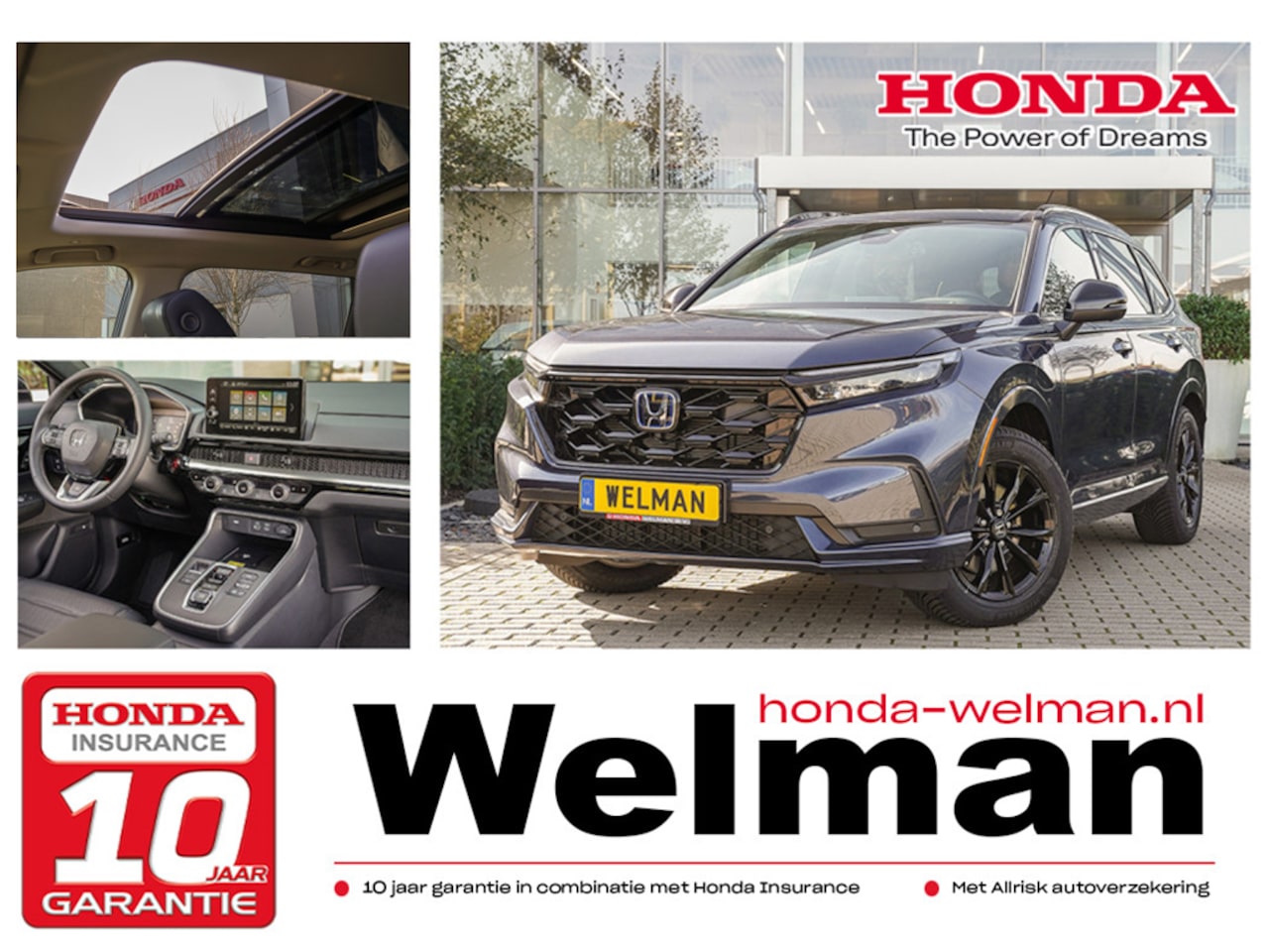 Honda CR-V - 2.0i e:HEV ELEGANCE - NIEUW - FULL HYBRID - AUTOMAAT - AutoWereld.nl