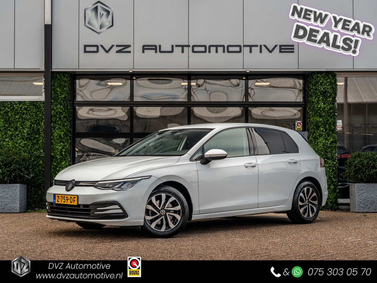 Volkswagen Golf - 1.0 eTSI DSG Active | ACC | Ambient | Carplay | - AutoWereld.nl