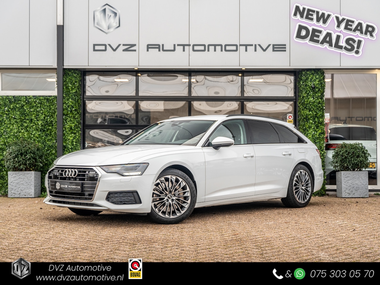 Audi A6 Avant - 50 TFSIe 299PK Quattro Business edition | ACC | Carplay | Camera | BTW | - AutoWereld.nl