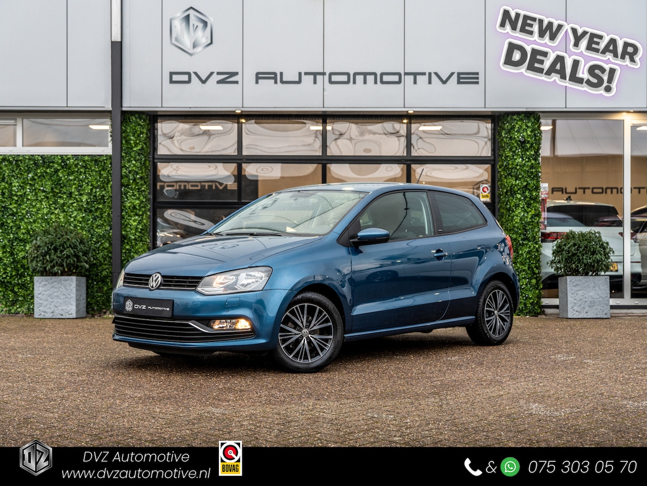 Volkswagen Polo - 1.0 Highline | Navi | ECC | Stoelverwarming | - AutoWereld.nl