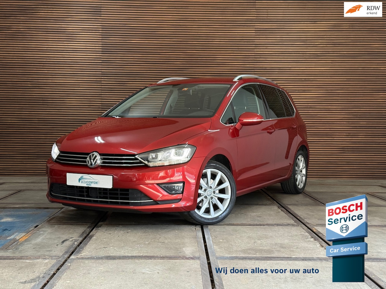 Volkswagen Golf Sportsvan - 1.4 TSI DSG Connected Series | Leer | Navigatie | LED | Stoelverwarming - AutoWereld.nl