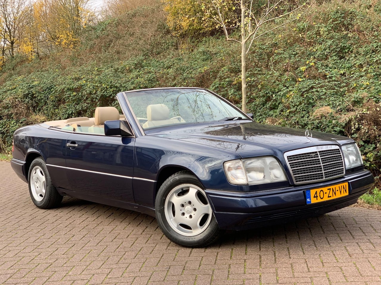 Mercedes-Benz E-klasse Cabrio - 220 E220 CABRIOLET W124 FULL OPTION TOPSTAAT! - AutoWereld.nl