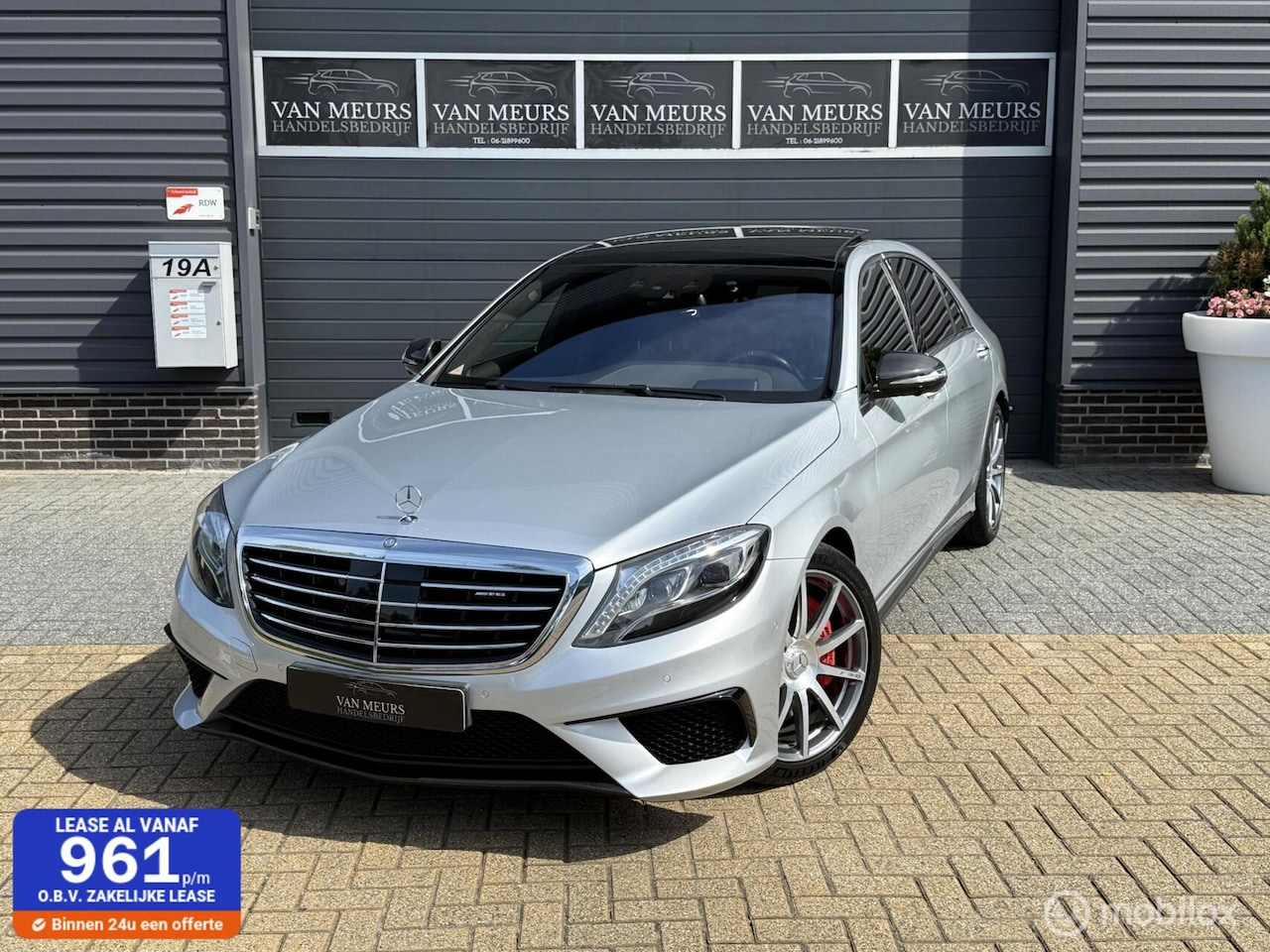Mercedes-Benz S-klasse - AMG 63 4Matic Lang, vol optie's, 4d burmester, massage... - AutoWereld.nl