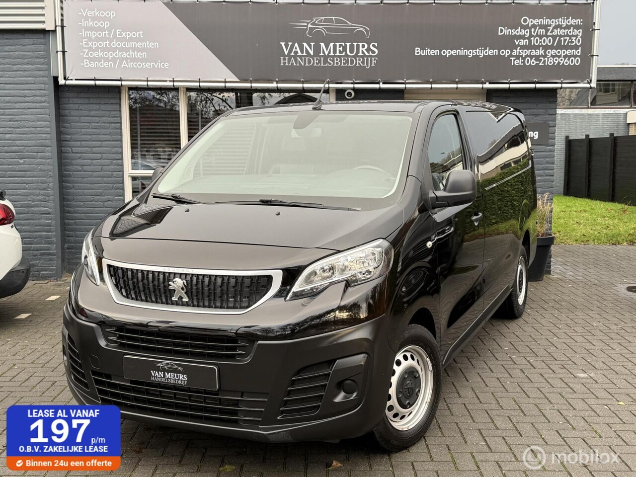 Peugeot Expert - Bestel 2.0 BlueHDI 120 pk Long Premium, Airco, 3 zits, cruise, apk 05-2026 - AutoWereld.nl