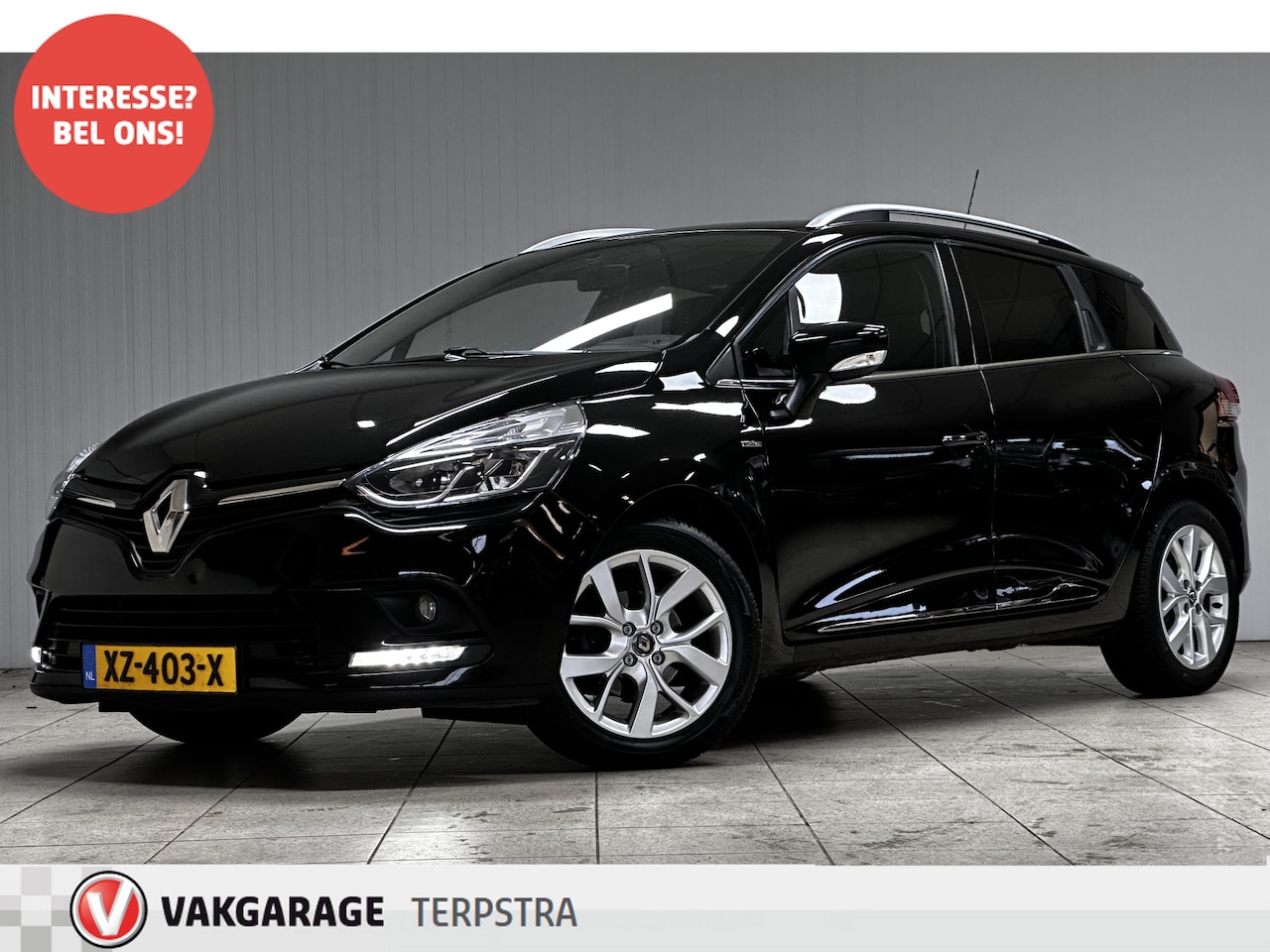 Renault Clio Estate - 0.9 TCe Limited/ 16'' LMV/ Apple + Android/ Extra getint glas/ DAB+/ Keyless/ Navi/ Airco/ - AutoWereld.nl