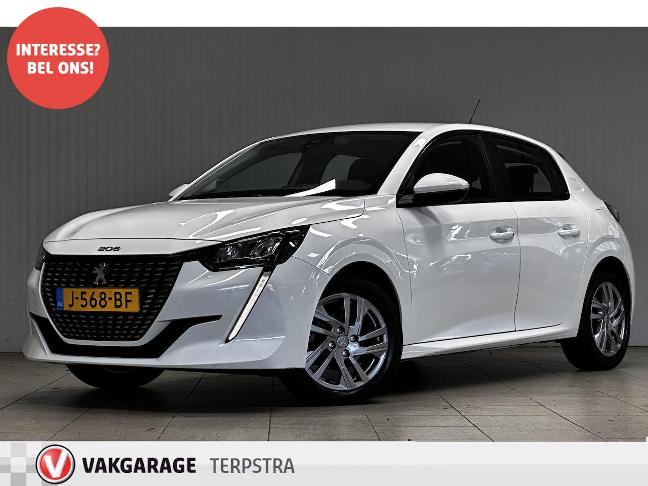Peugeot 208 - 1.2 PureTech Blue Lease Active/ LED Koplampen/ Camera/ 16''LMV/ Apple+android/ Clima/ Navi - AutoWereld.nl