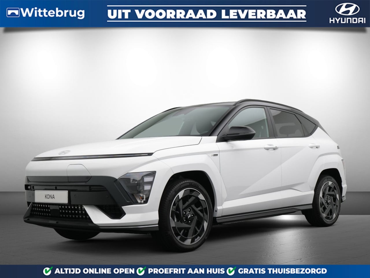 Hyundai Kona Electric - N Line Business 64.8 kWh Volledig Elektrish, Fiscaal aantrekkelijk, Navigatie en 360 grade - AutoWereld.nl