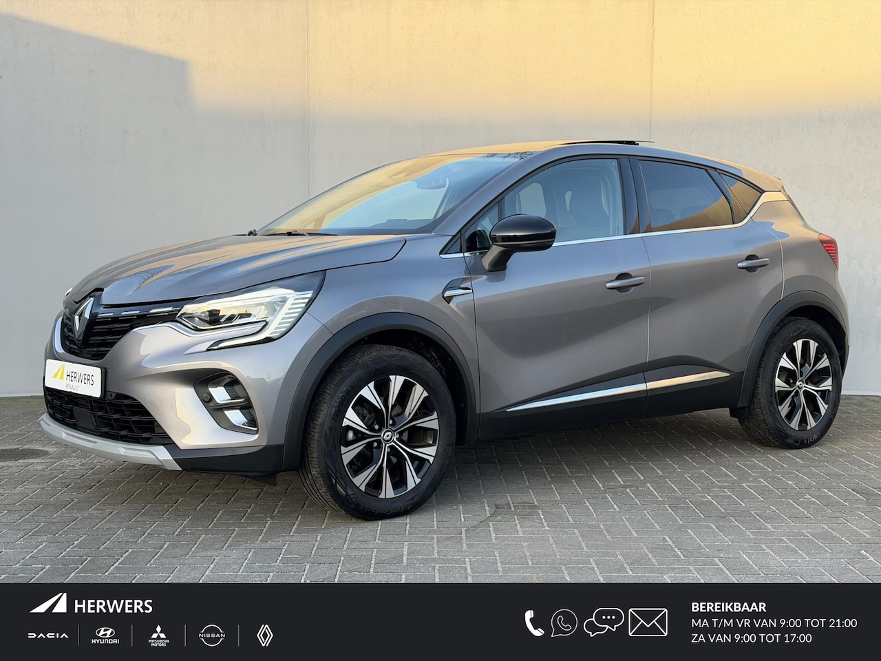 Renault Captur - 1.6 E-Tech full hybrid 145 techno / Schuif & Kanteldak / Dealer Onderhouden / Adaptieve Cr - AutoWereld.nl