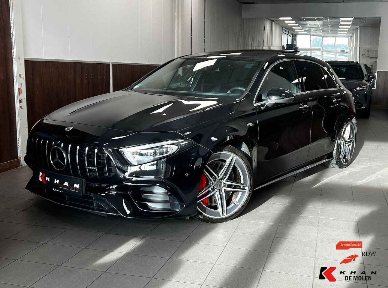 Mercedes-Benz A-klasse - AMG 45 S 4MATIC+ FULL OPTION|Pano|Memory|HUD|360|Leer|Stoelkoeling| - AutoWereld.nl