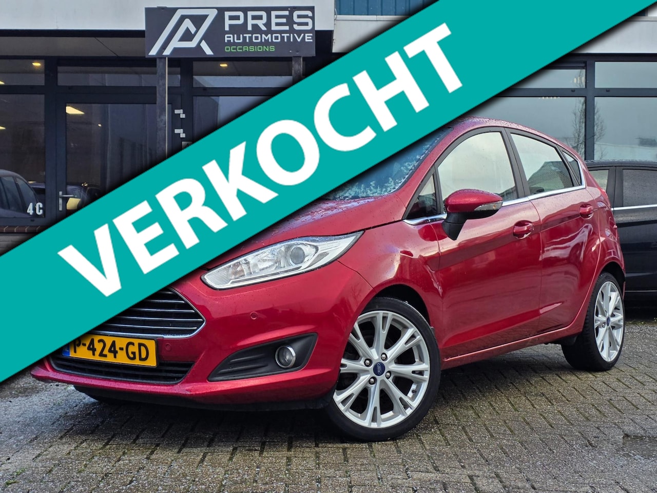 Ford Fiesta - 1.0 EcoBoost Titanium |AUTOMAAT|CLIMA|CRUISE|CAMERA - AutoWereld.nl
