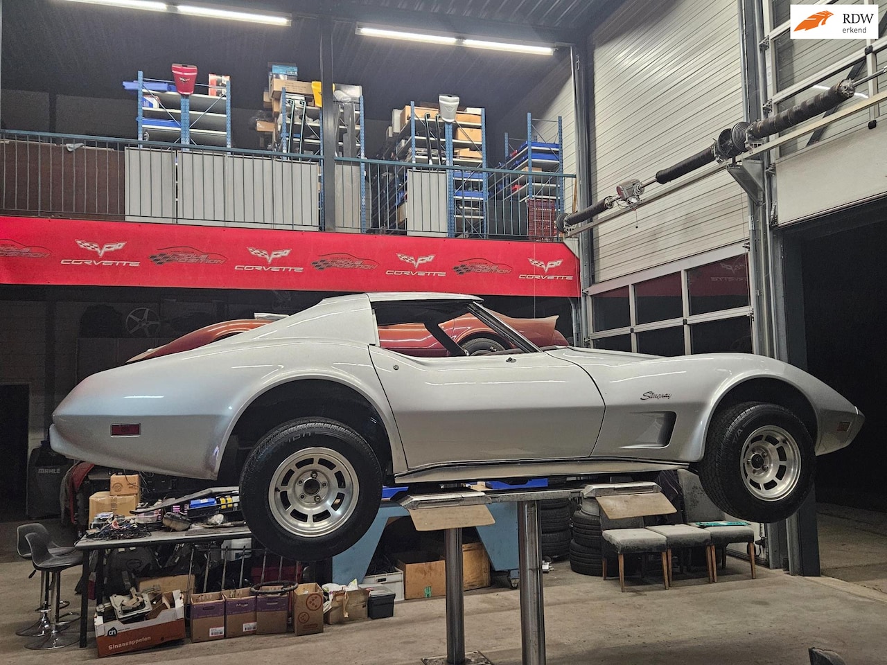 Chevrolet Corvette - USA C3 Coupe 5.7 V8 automaat 1973 (BARNFIND !) - AutoWereld.nl