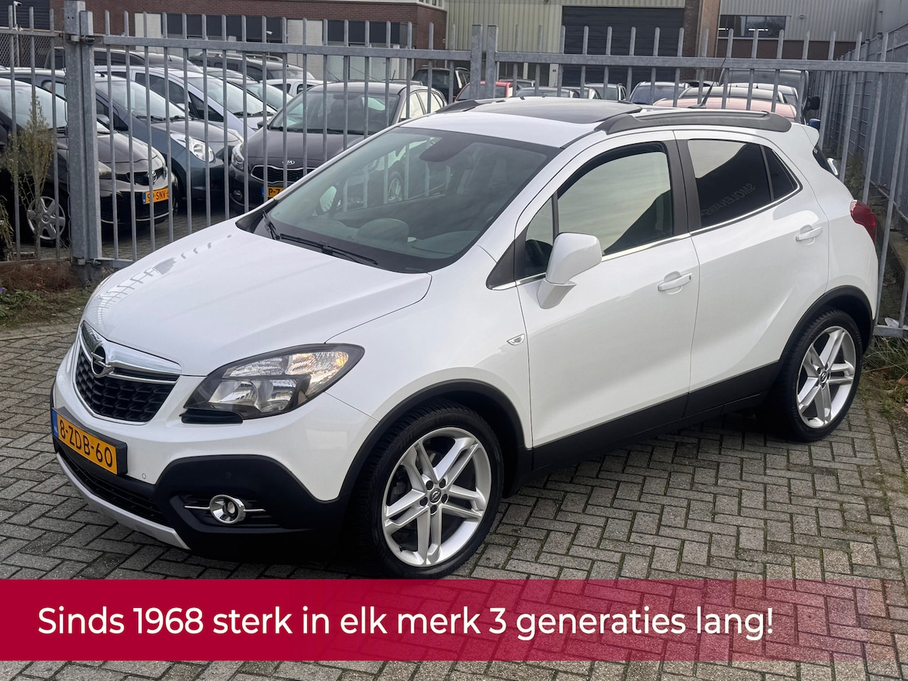 Opel Mokka - 1.4 T Cosmo 140PK NL AUTO NAP! Schuifdak l Navi l Camera l 19"LMV l Leer l Stoel&stuurverw - AutoWereld.nl