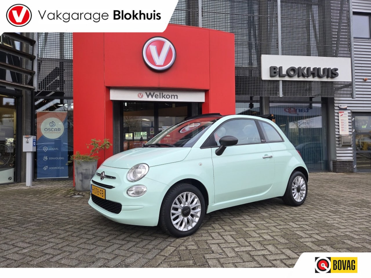 Fiat 500 - 1.2 Young Cabrio | Navi | Cruise | LMV | - AutoWereld.nl