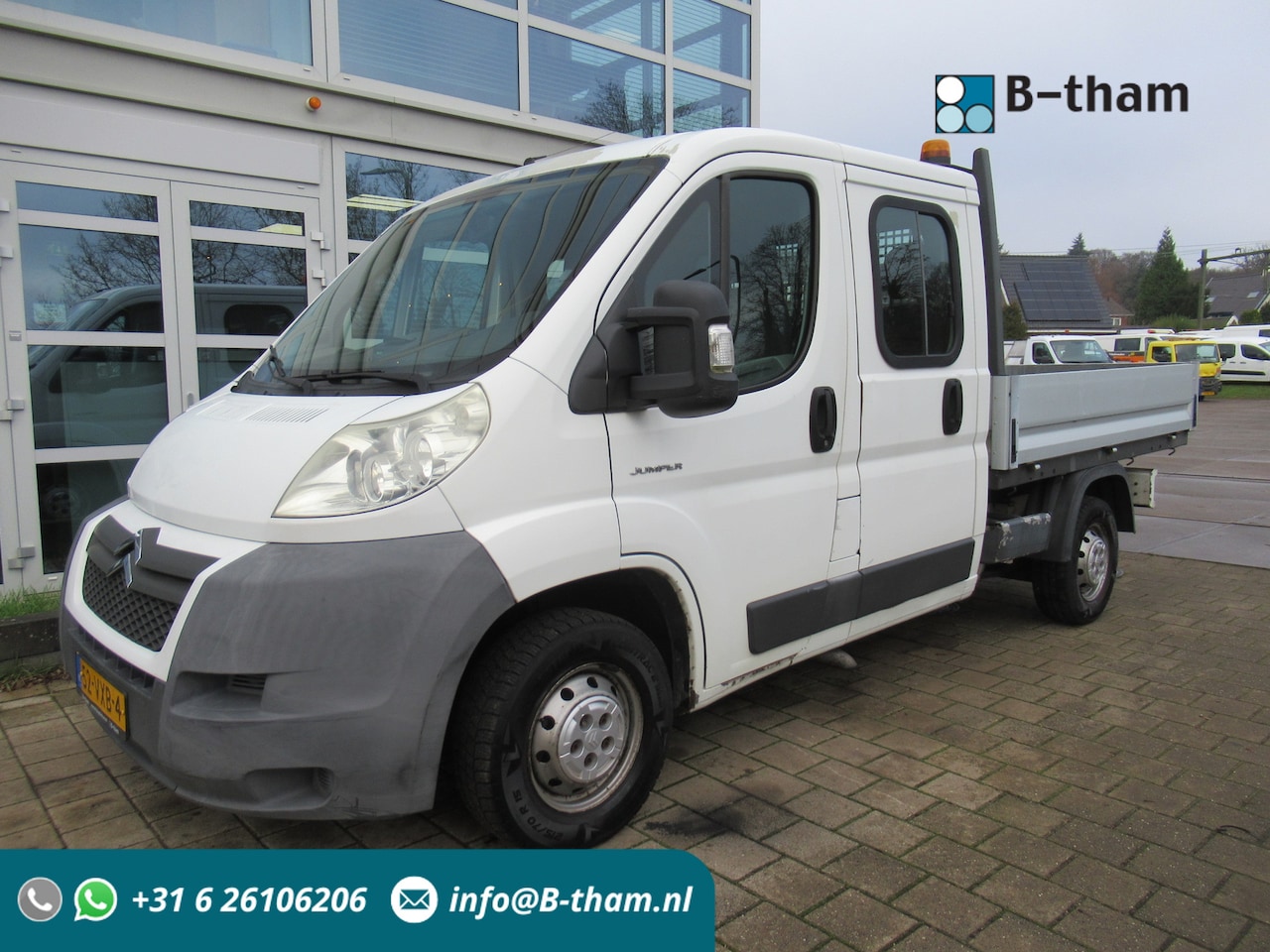 Citroën Jumper - 33 L2 2.2HDI 120 DOKA Dubbelcabine PickUp Openlaadbak - AutoWereld.nl