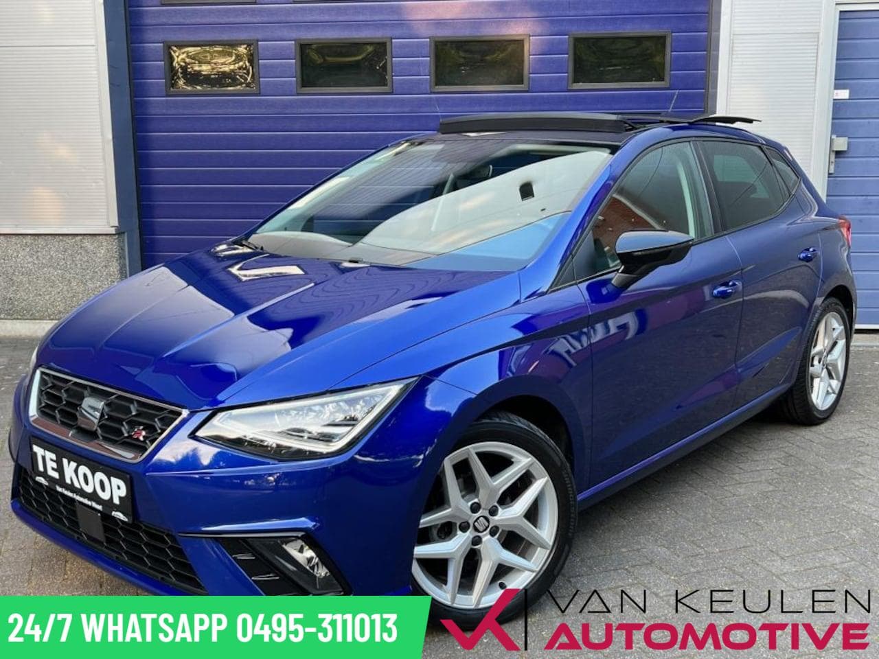 SEAT Ibiza - 1.0 TSI FR l Open-dak l Navi l Led l Netjes l - AutoWereld.nl