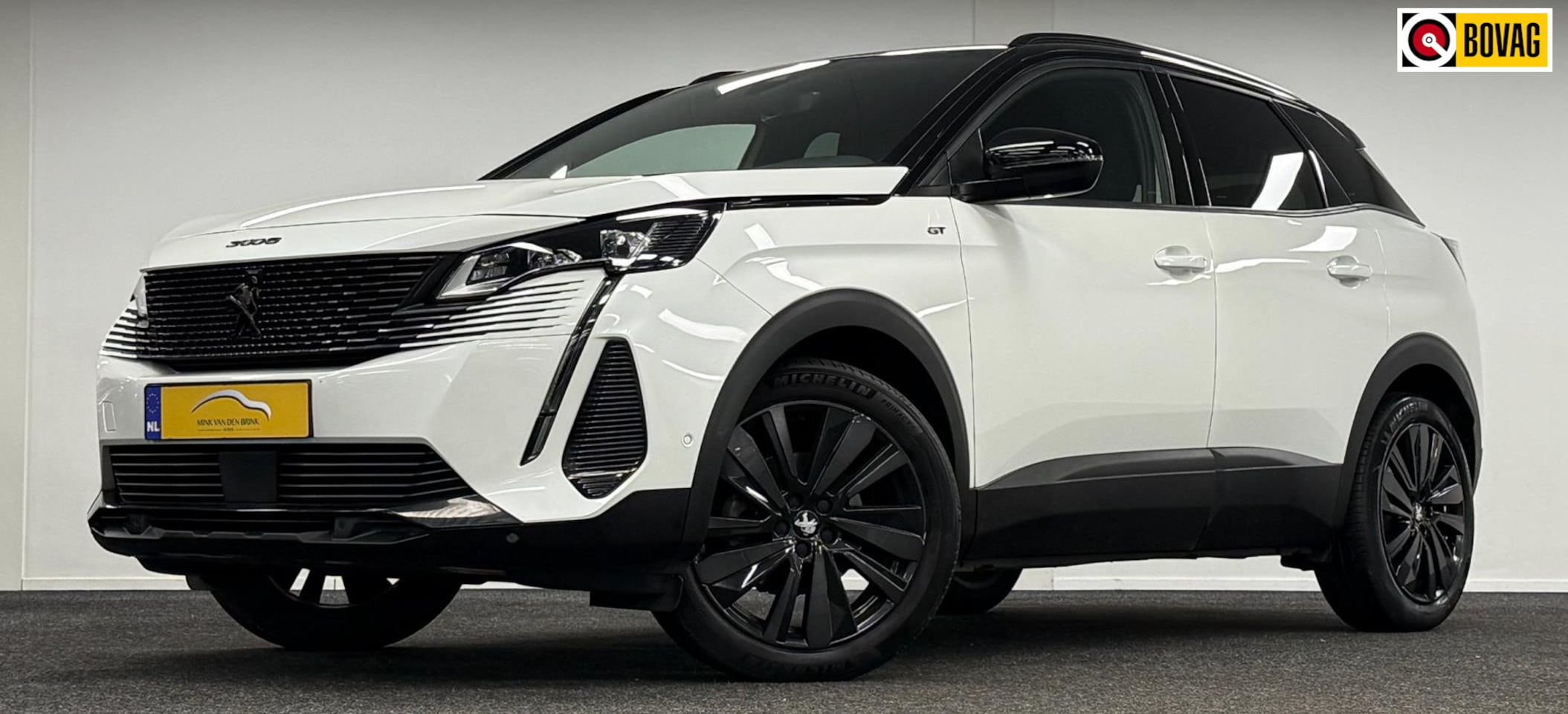 Peugeot 3008 - 1.2 PureTech GT*Black-Pack*Navi*Camera*Stoelverw*AdaptiveCruise*Carplay* - AutoWereld.nl