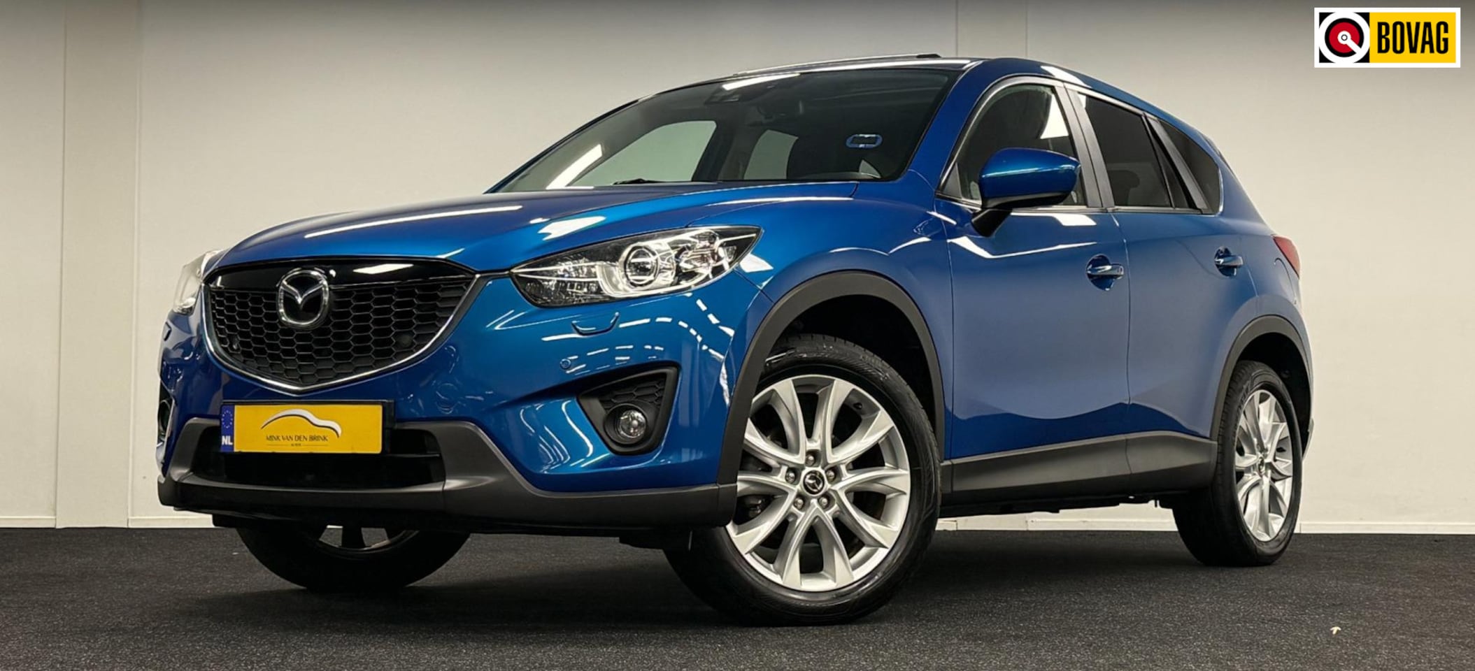 Mazda CX-5 - 2.0 4WD Sportline*1eEign*Opendak*Leder*Navi*Camera*Stoelverwarming* - AutoWereld.nl