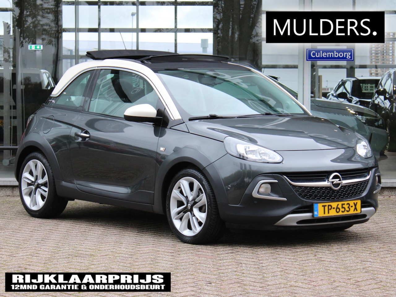 Opel ADAM - 1.0 Turbo Rocks Online Edition | Open dak / Camera / Climate / Stoelverw. - AutoWereld.nl