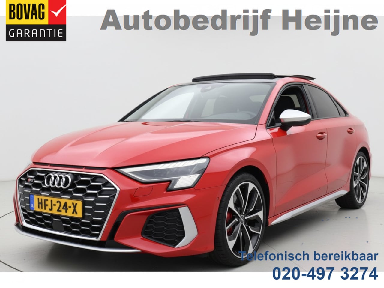 Audi S3 - Limousine 2.0 TFSI 310PK S3 QUATTRO HEAD-UP/LEDER/PANORAMADAK - AutoWereld.nl