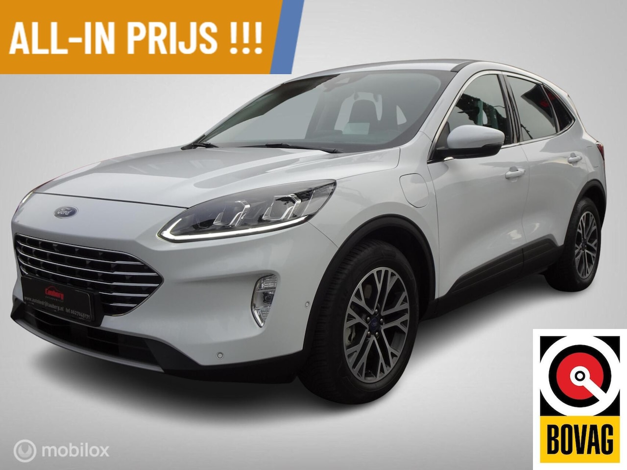 Ford Kuga - 2.5 PHEV Titanium Head-Up / Navi / Clima / Winterpakket - AutoWereld.nl