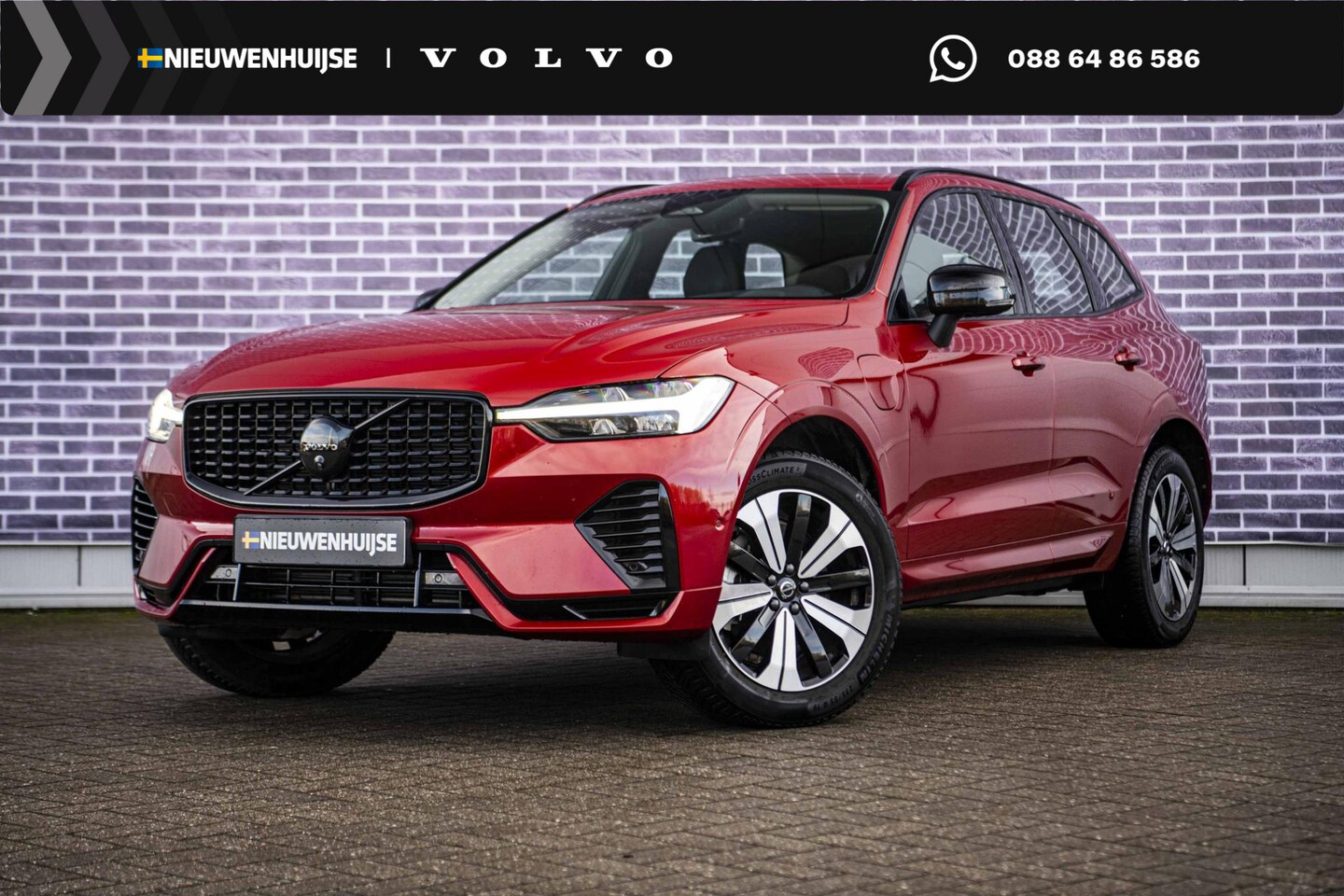 Volvo XC60 - 2.0 T6 Plug-in hybrid AWD Plus Dark | Adaptieve cruise control | 360° camera | Trekhaak | - AutoWereld.nl
