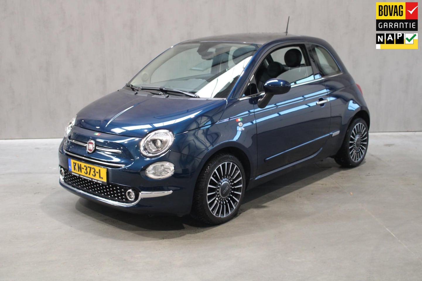 Fiat 500 - 0.9 TwinAir Turbo Lounge Panoramadak/PDC/Leer zeer nette auto Prijs is rijklaar - AutoWereld.nl