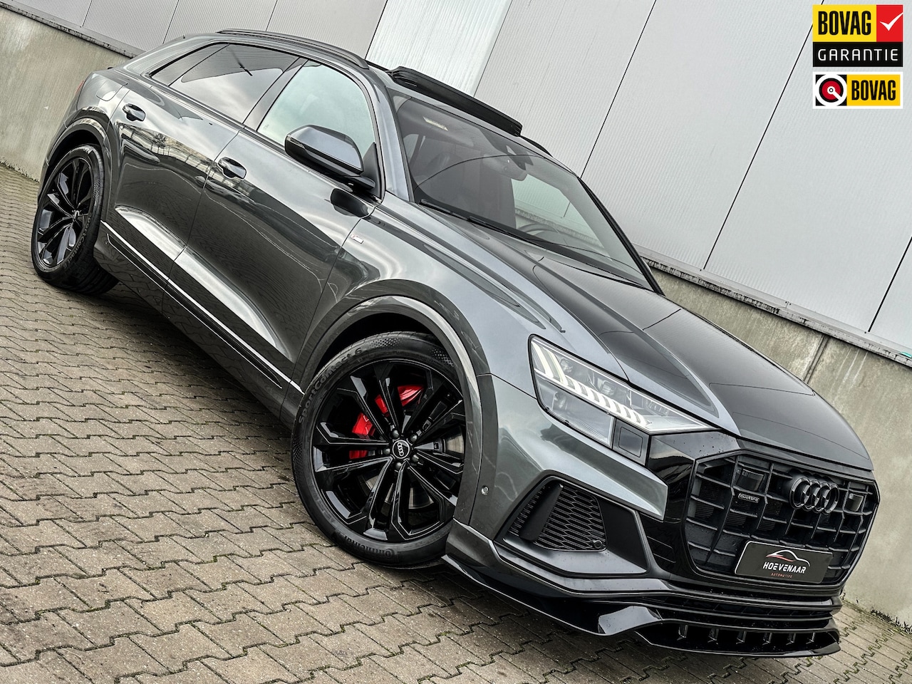 Audi Q8 - 55 TFSI e S-line 381Pk 22Inch SQ8 dif Rs-int Massage Black optic - AutoWereld.nl