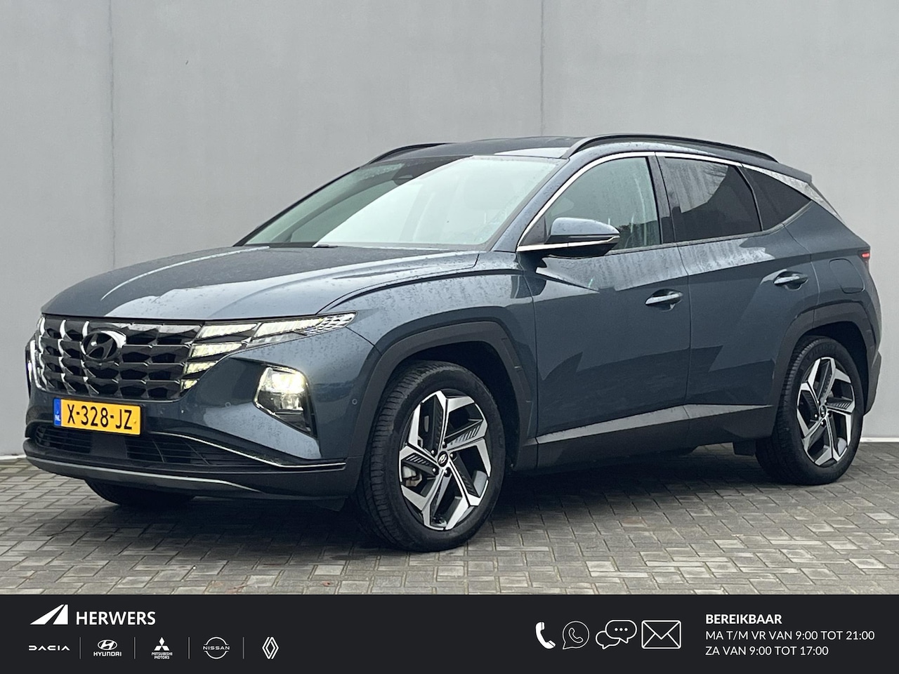 Hyundai Tucson - 1.6 T-GDI PHEV Premium 4WD / Vaste Trekhaak 13-polig (Trekgewicht 1.350kg) / Stuur- en Sto - AutoWereld.nl