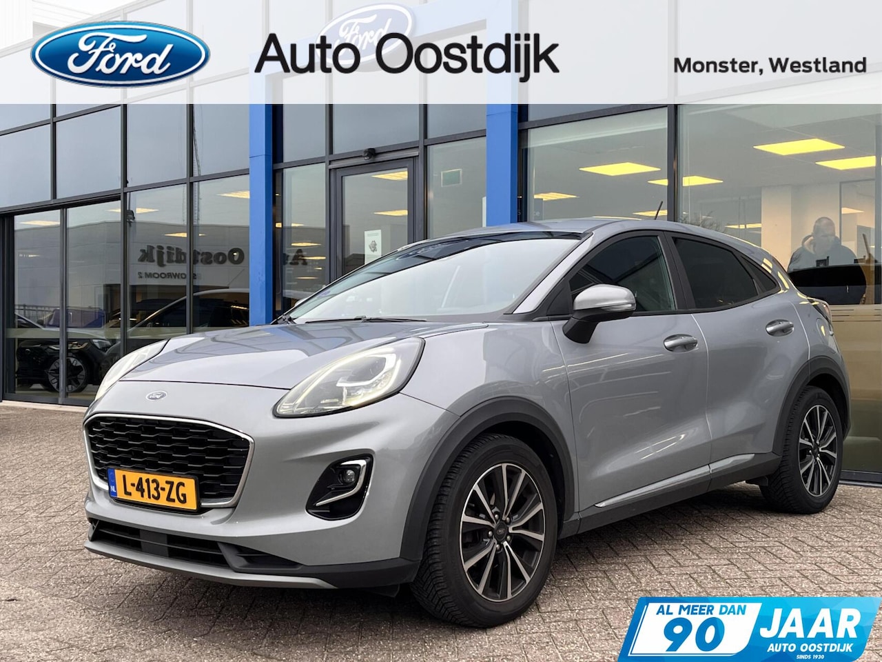 Ford Puma - 1.0 EcoBoost Hybrid Titanium 125PK Trekhaak Winterpack Cruise Navi Parkeersensoren Achter - AutoWereld.nl