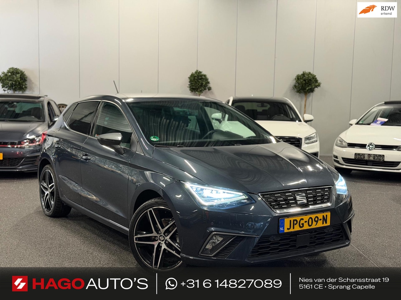 SEAT Ibiza - 1.0 TSI Xcellence NAVI/LED/SFEERV/CARPLAY/ACC/KEYLESS/CAMERA|12-MND-GARANTIE - AutoWereld.nl
