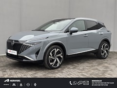 Nissan Qashqai - 1.3 MHEV Xtronic Tekna Plus / Fabrieksgarantie tot 04-2028 / Facelift / HUD / Panoramadak