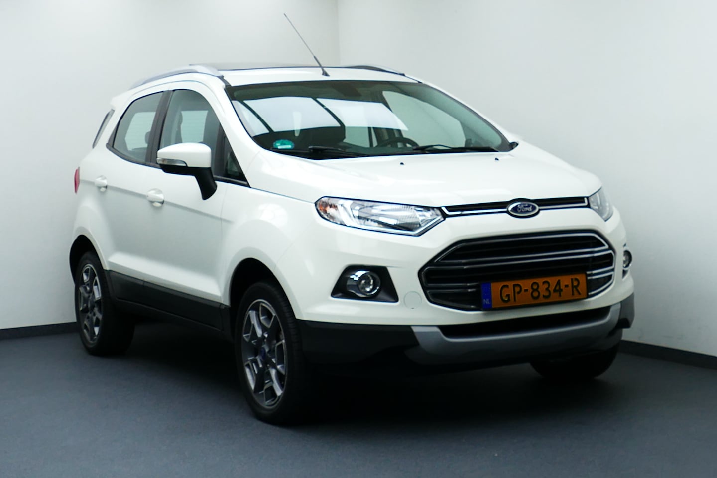 Ford EcoSport - 1.0 EcoBoost Titanium 1.0 EcoBoost Titanium, Schuifdak, Half leer, Clima, Cruise, Afn Haak - AutoWereld.nl