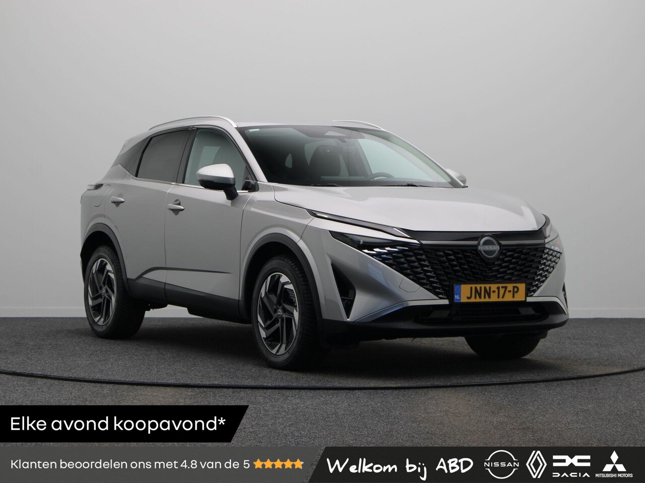 Nissan Qashqai - 158pk MHEV Xtronic N-Connecta | Headup display | 18" Velgen | Stoel, Stuur en Voorruitverw - AutoWereld.nl