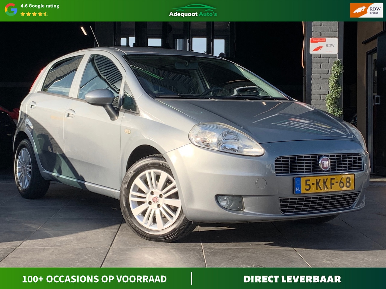 Fiat Punto Evo - 1.2 Dynamic|Airco|El.Ramen|Mult.Stuur| - AutoWereld.nl