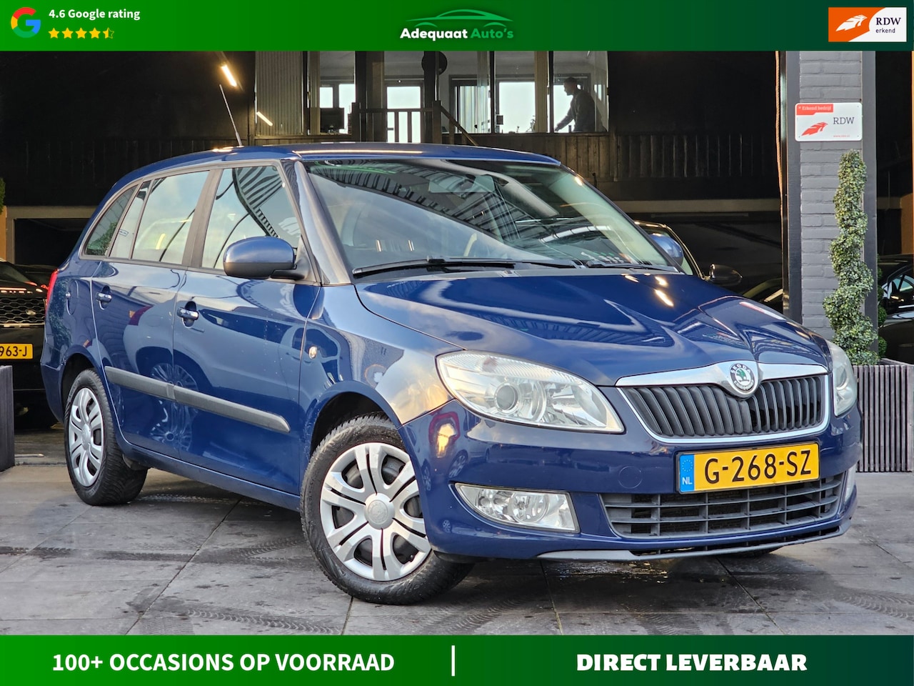 Skoda Fabia Combi - 1.2 TSI Greentech Style|Airco|El.Ramen|APK - AutoWereld.nl