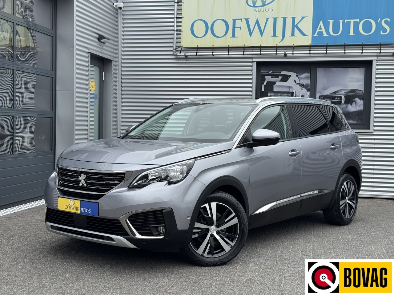 Peugeot 5008 - 1.2 PureTech Allure 7 Persoons Clima Navi 360 Camera Pano Led - AutoWereld.nl