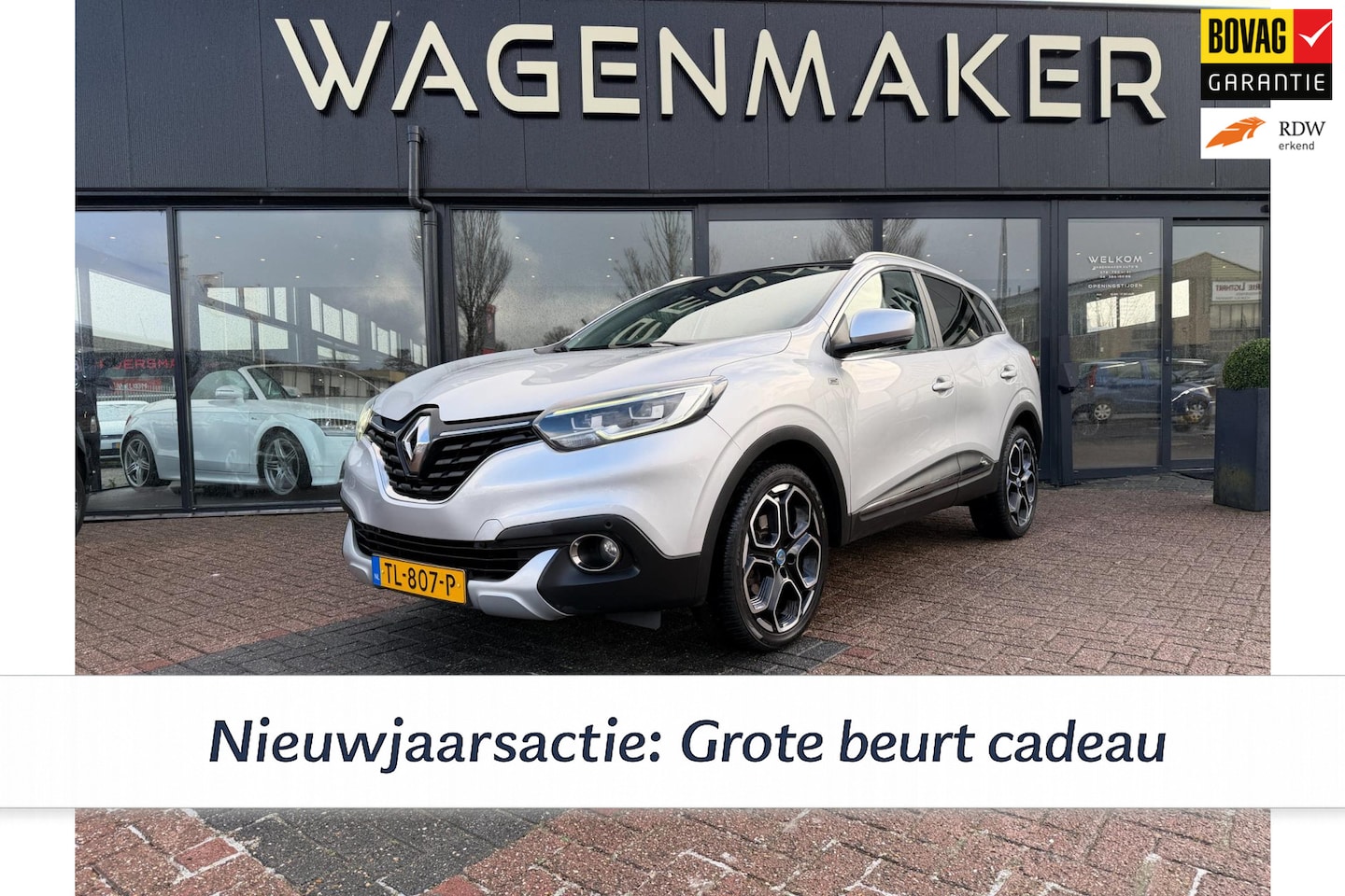 Renault Kadjar - 1.2 TCe Bose Clima|Cruise|NAVI|PANO|Camera - AutoWereld.nl