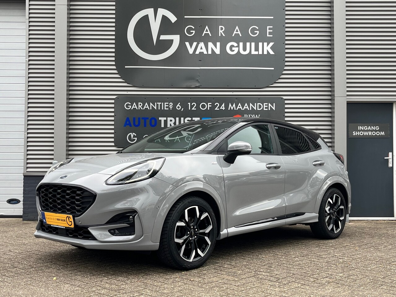 Ford Puma - 1.0 EcoBoost Hybrid ST-Line 155PK Trekhaak,Navi,Clima,Cruise,Isofix,Carplay,Stoel+StuurVer - AutoWereld.nl