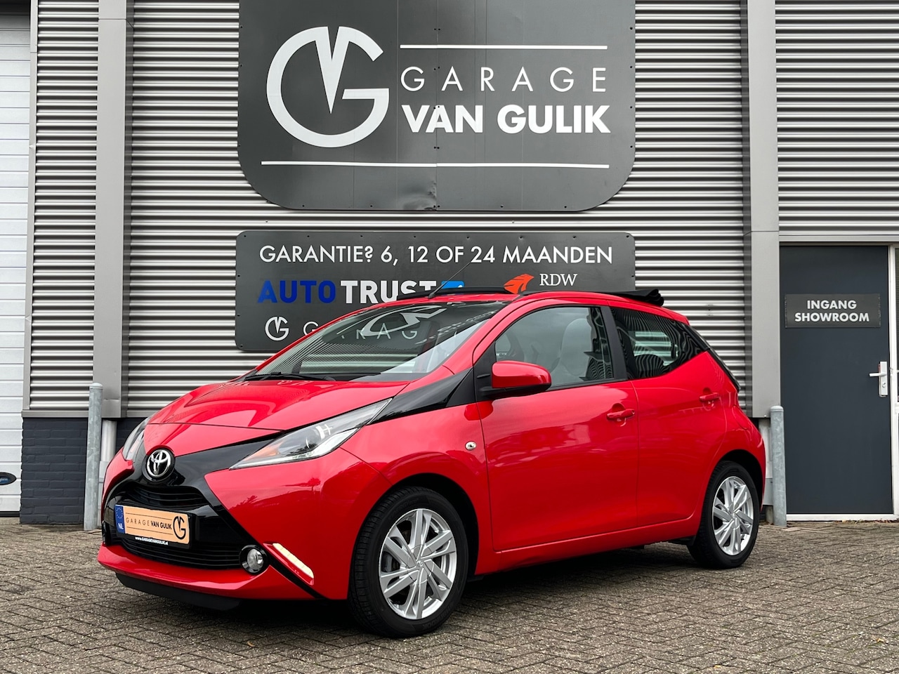 Toyota Aygo - 1.0 VVT-i x 69PK Cabrio,Airco,Isofix,ElektrRamen+Spiegels,Camera,Bluetooth,Usb,Lmv,Multi-S - AutoWereld.nl