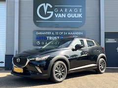 Mazda CX-3 - 2.0 SkyActiv 120PK Navi, Clima, Cruise, Isofix, Bluetooth, ElektrRamen+Spiegels, KeylessEn
