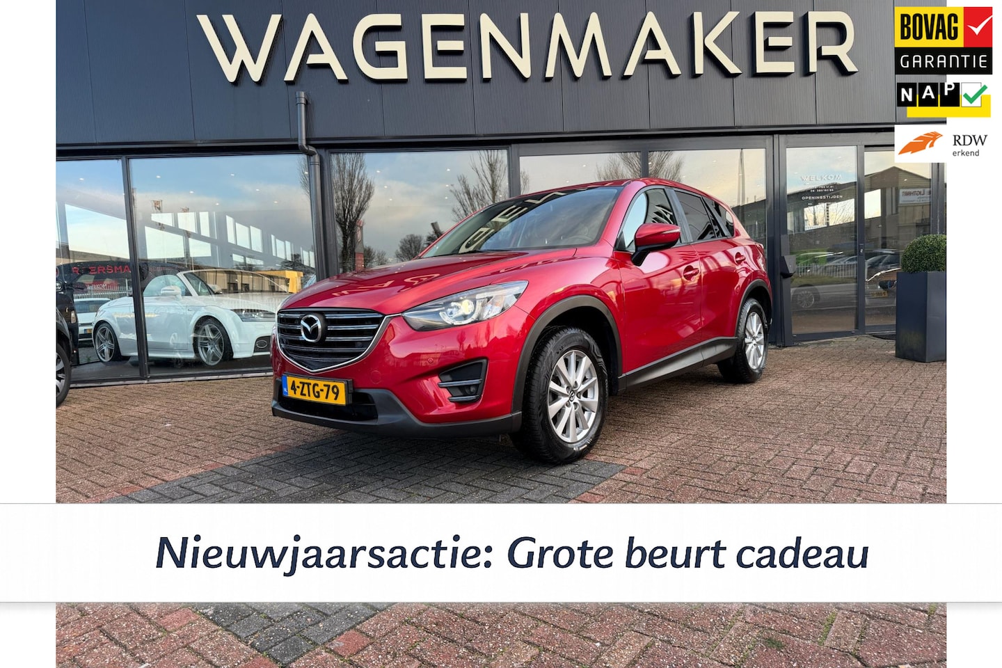Mazda CX-5 - 2.0 SkyActiv-G 165 Skylease GT 2WD 2.0 SkyActiv-G 165 Skylease GT 2WD Leder|CAMERA - AutoWereld.nl