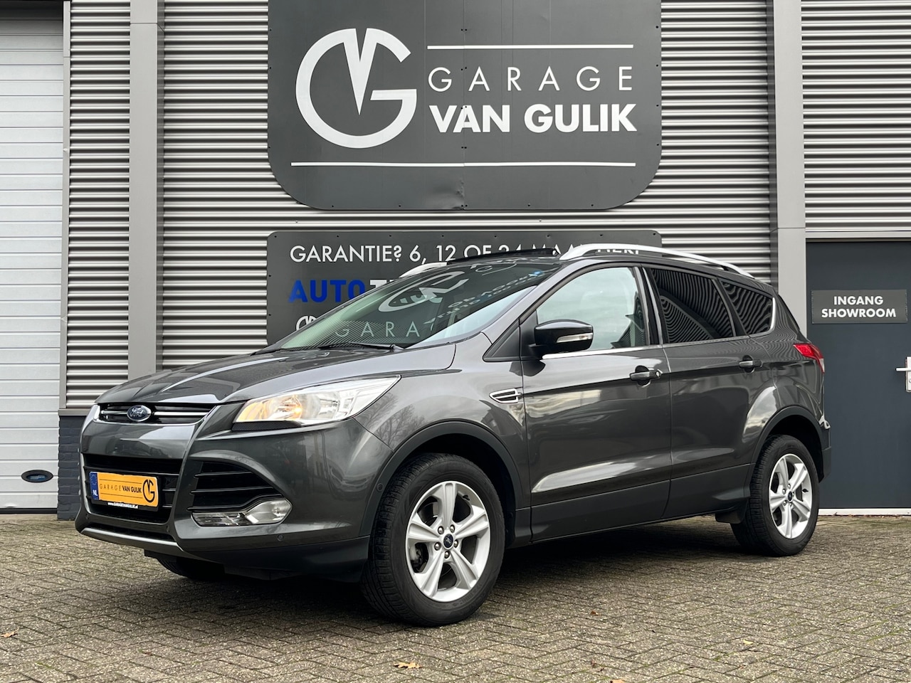 Ford Kuga - 1.5 150PK Trekhaak,PanoDak,Navi,Clima,Cruise,Isofix,ElektrRamen+Spiegels,Stoelverwarming,K - AutoWereld.nl