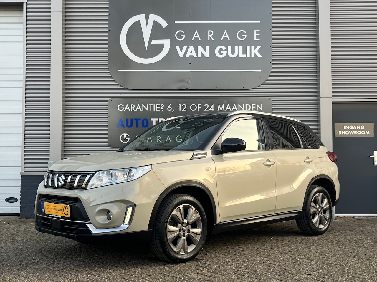 Suzuki Vitara - 1.4 Boosterjet 140PK TwoTone,Navi,Clima,Cruise,Isofix,Carplay,Camera,Stoelverwarming,Elekt - AutoWereld.nl